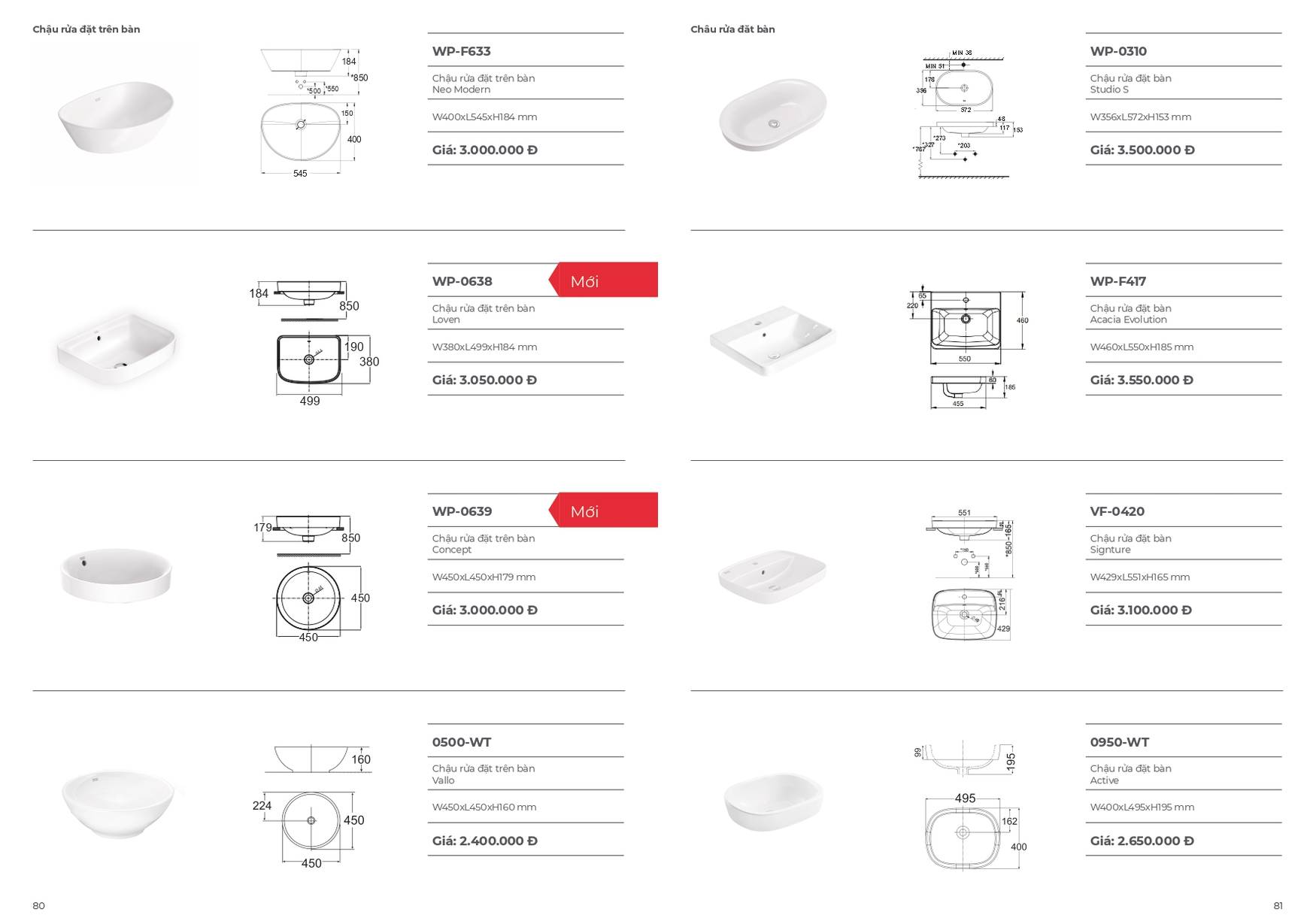Thiết bị vệ sinh AMERICAN STANDARD Catalogue và Bảng giá mới nhất 2025 /Page 40